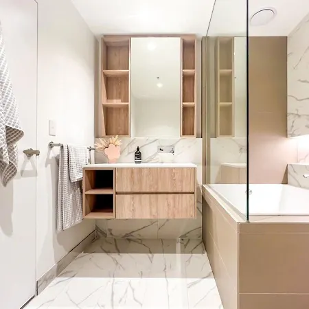 Luxury Cbd Skyline View Apartment Lv58 Melbourne Exterior photo